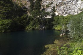 Ombla River in Croatia.